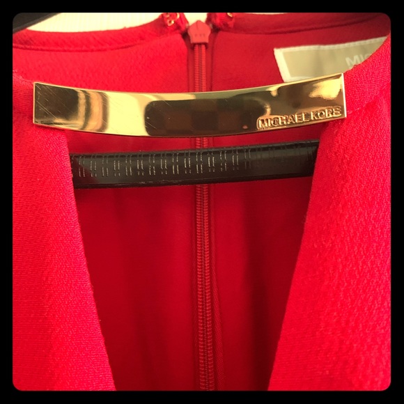 GENTLY USED Red Michael Kors Dress - Picture 2 of 2